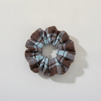 Plaid Hair Claw Clip Scrunchie – hair accessories (view 1)