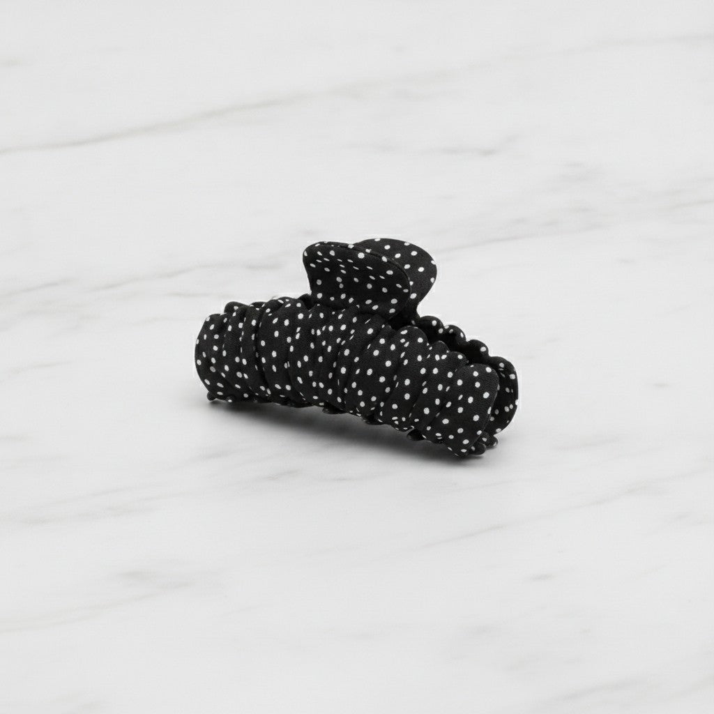 Black Rhinestone Star Hair Claw Clip – hair accessories (view 3)