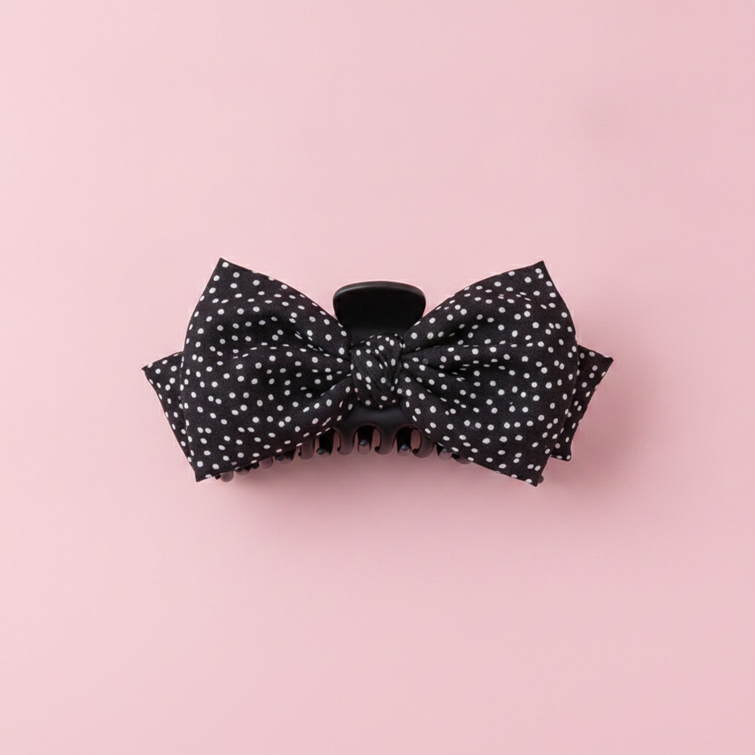 Black Rhinestone Star Hair Claw Clip