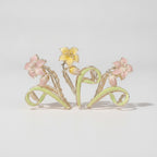 Floral Pearl Hair Claw Clip - Floral – hair accessories (view 1)