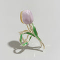 Tulip Pearl Hair Claw Clip - Purple Tulip