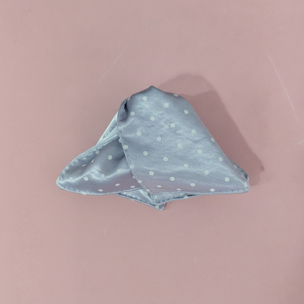 Lavender Polka Dot Hair Claw Clip – hair accessories (view 2)
