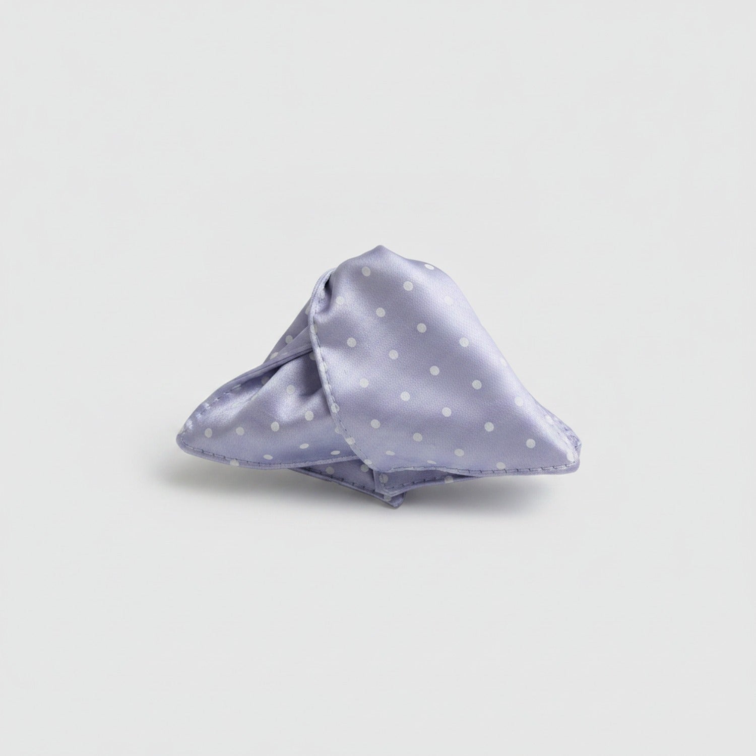 Lavender Polka Dot Hair Claw Clip