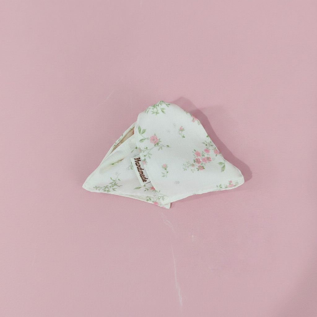 Floral Pink Rose Hair Claw Clip – hair accessories (view 2)