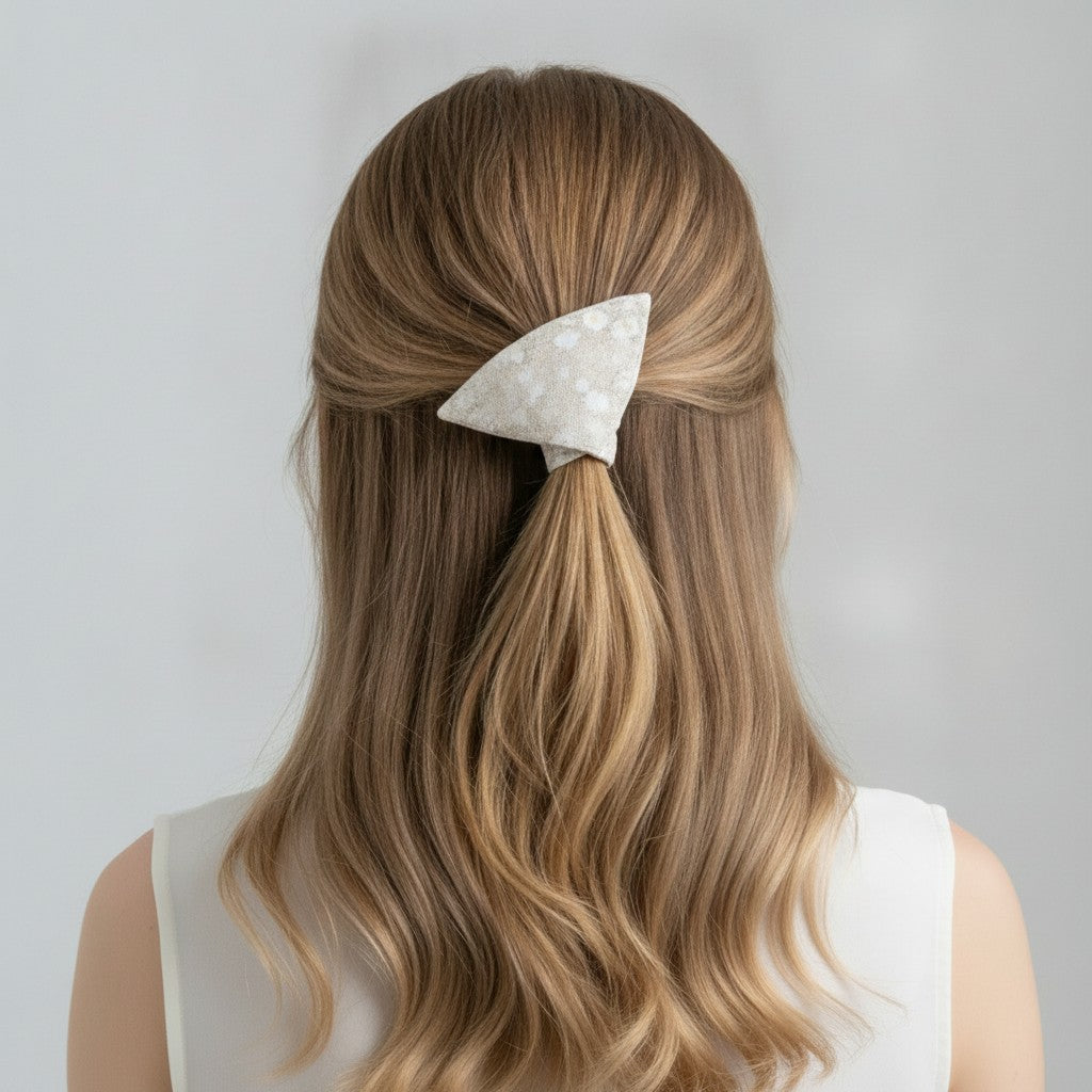 Textured Marble Stone Hair Claw Clip – hair accessories (view 3)