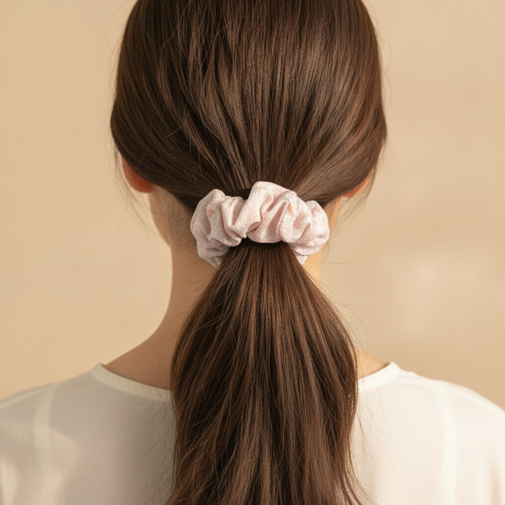 Dusty Rose Tie-Dye Textured Hair Claw – hair accessories (view 3)