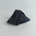 Black Striped Knit Hair Claw Clip – hair accessories (view 1)