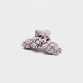 Lavender Ruched Fabric Hair Claw Clip – hair accessories (view 1)