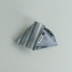 Striped Textured Hair Claw Clip Blue – hair accessories (view 1)