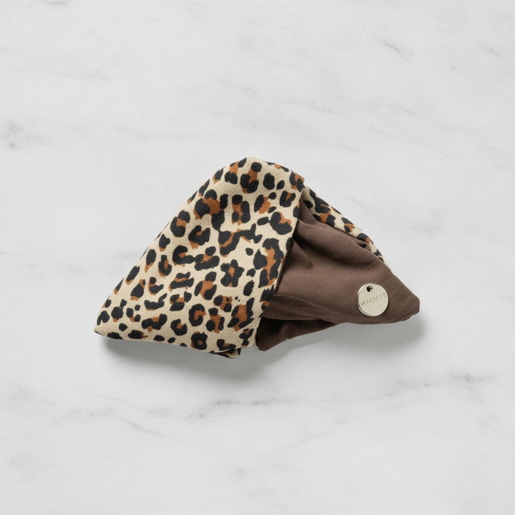 Leopard Print Hair Claw Clip