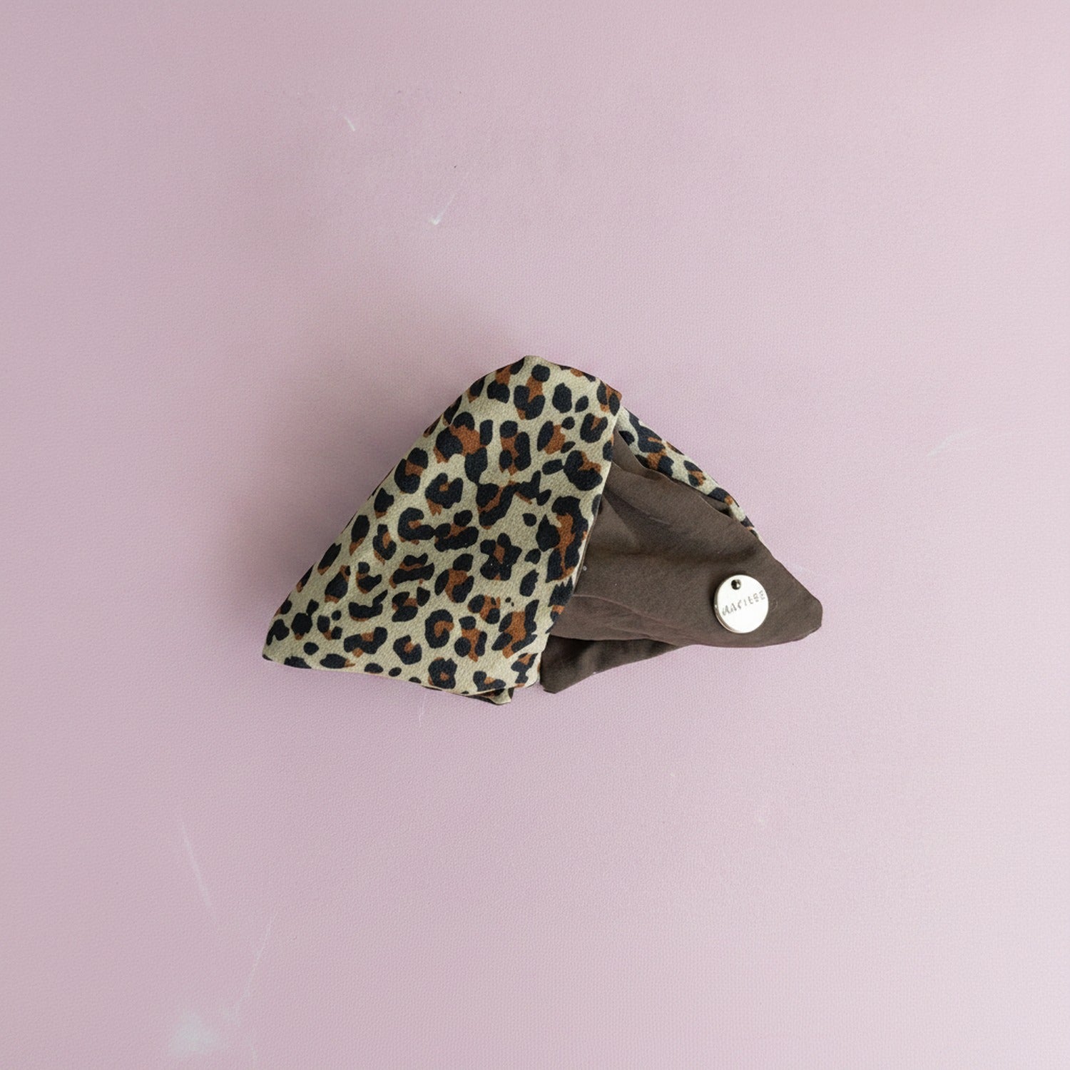 Leopard Print Hair Claw Clip