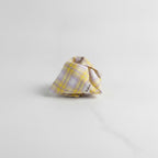 Yellow Plaid Textured Hair Claw Clip – hair accessories (view 3)