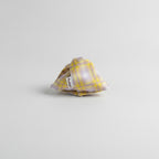 Yellow Plaid Textured Hair Claw Clip – hair accessories (view 1)