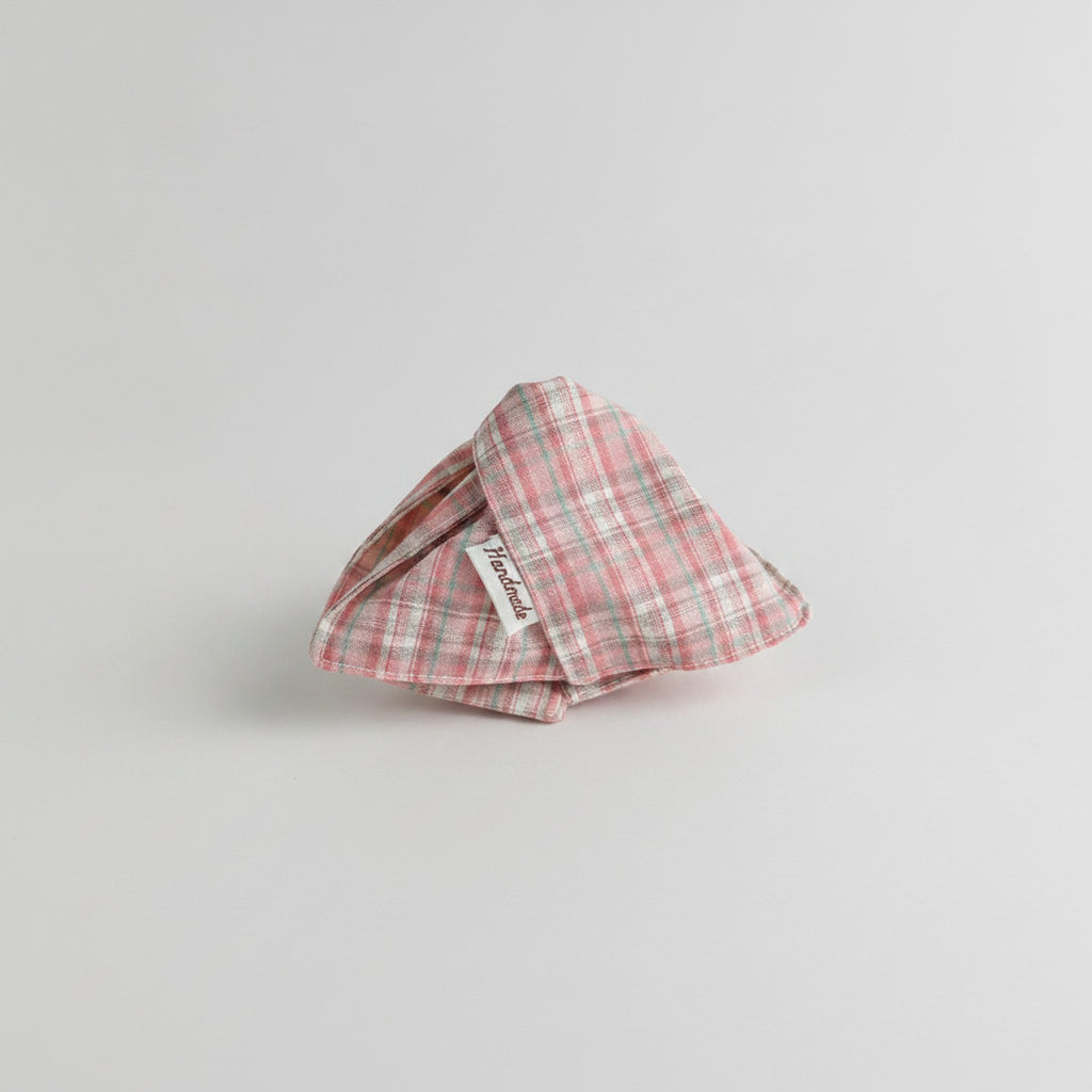 Plaid Hair Claw Clip Pink Green – hair accessories (view 1)