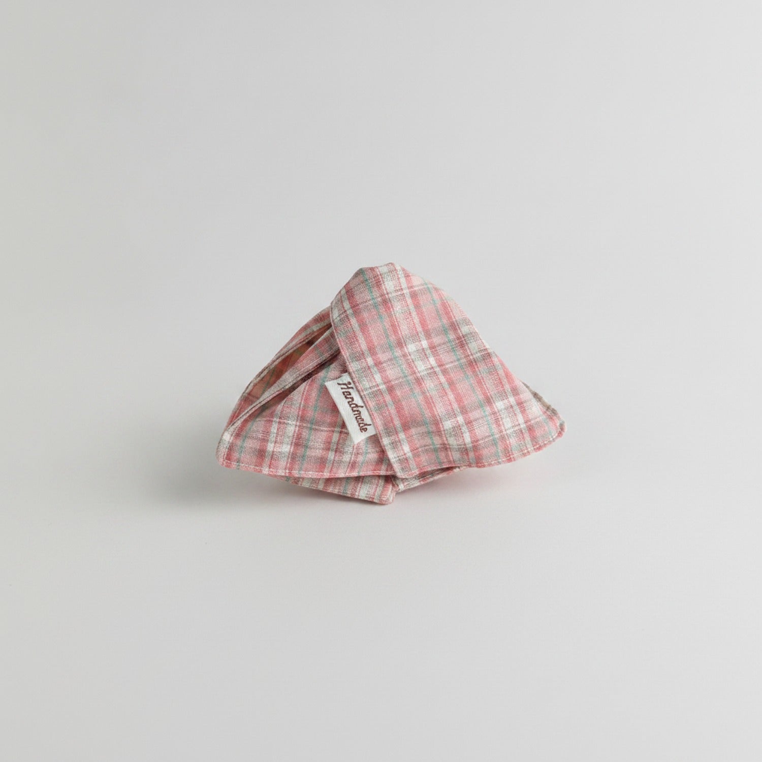 Plaid Hair Claw Clip Pink Green