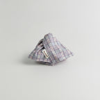 Plaid Hair Claw Clip Gray – hair accessories (view 1)