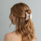 Teddy Bear Polka Dot Hair Claw – hair accessories (view 3)