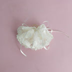 Lace Floral Hair Claw Clip Ivory – hair accessories (view 2)