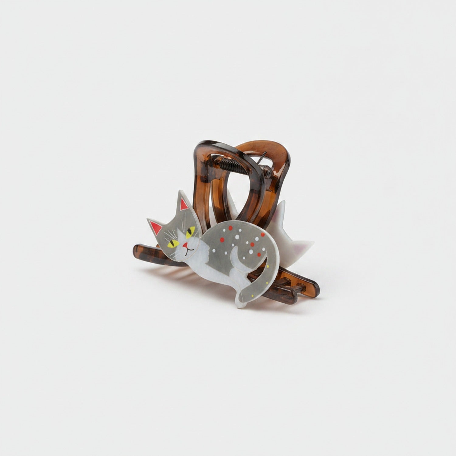 Cat Hair Claw Clip Brown Tortoiseshell