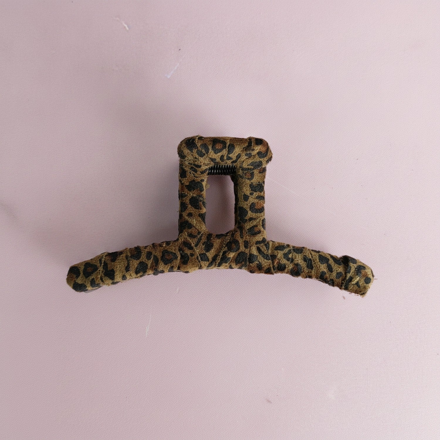 Leopard Print Claw Hair Clip