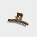 Leopard Print Claw Hair Clip – hair accessories (view 1)