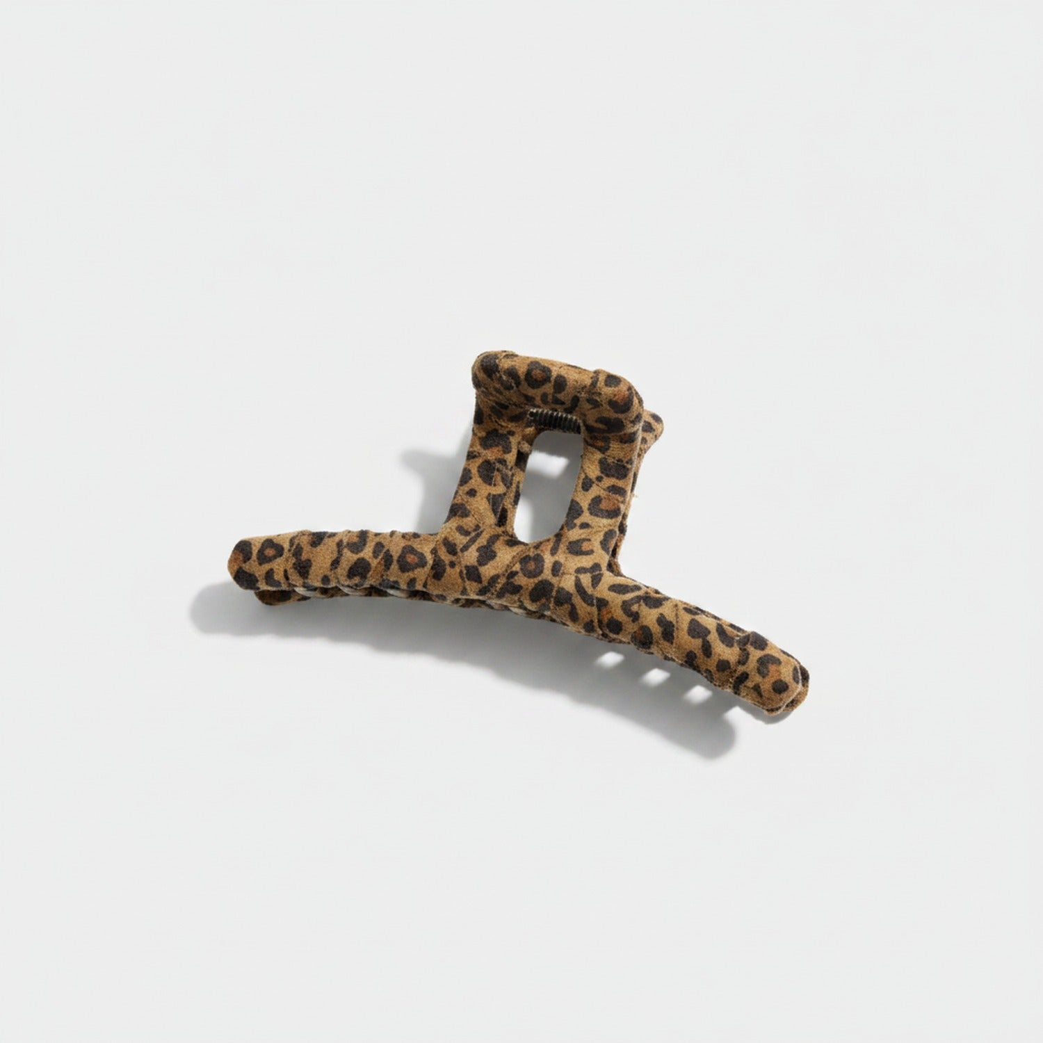 Leopard Print Claw Hair Clip