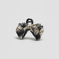 Plaid Fabric Bow Hair Claw Clip – hair accessories (view 1)