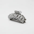 Floral Print Lace Hair Claw Clip – hair accessories (view 1)