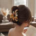Elegant Floral Hair Updo Clip – hair accessories (view 2)