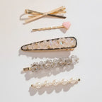 Elegant Decorative Hair Clip Set – hair accessories (view 2)