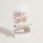 Elegant Decorative Hair Clip Set – hair accessories (view 5)