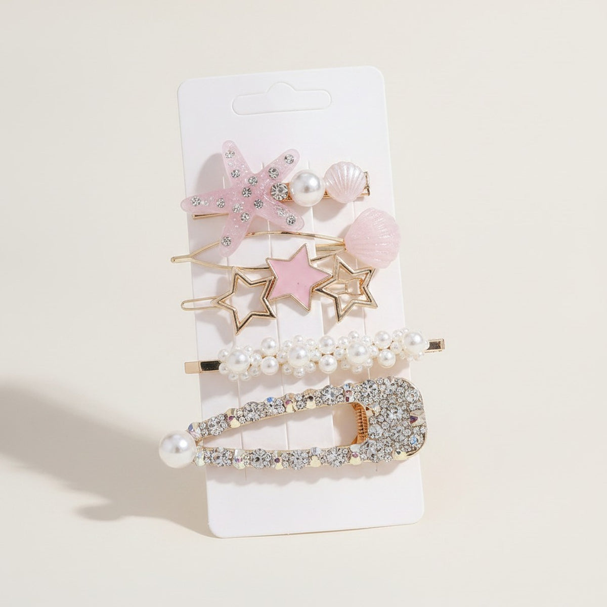 Elegant Decorative Hair Clip Set – hair accessories (view 5)