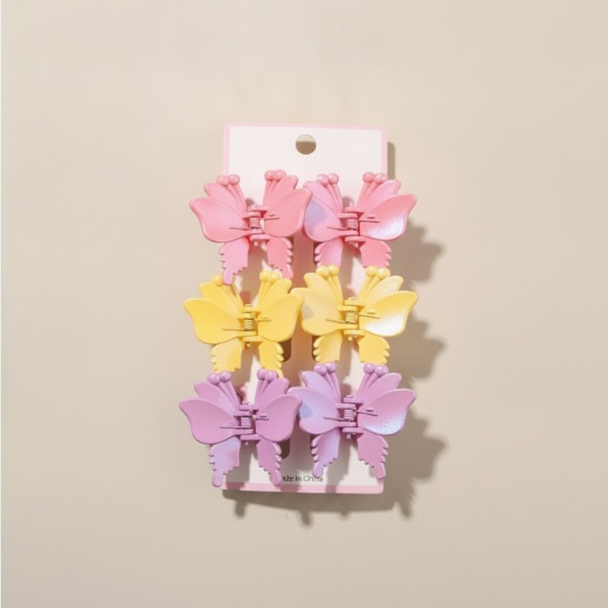 Butterfly Hair Claw Clips Set – hair accessories (view 2)