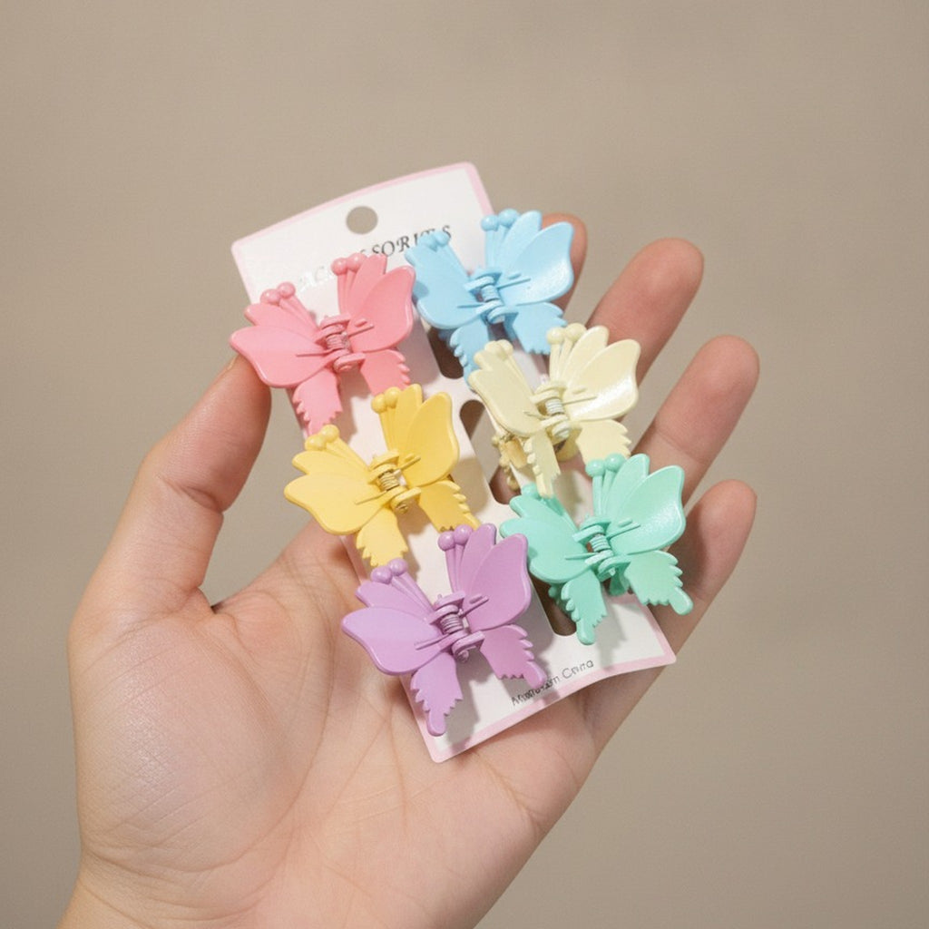 Butterfly Hair Claw Clips Set – hair accessories (view 4)