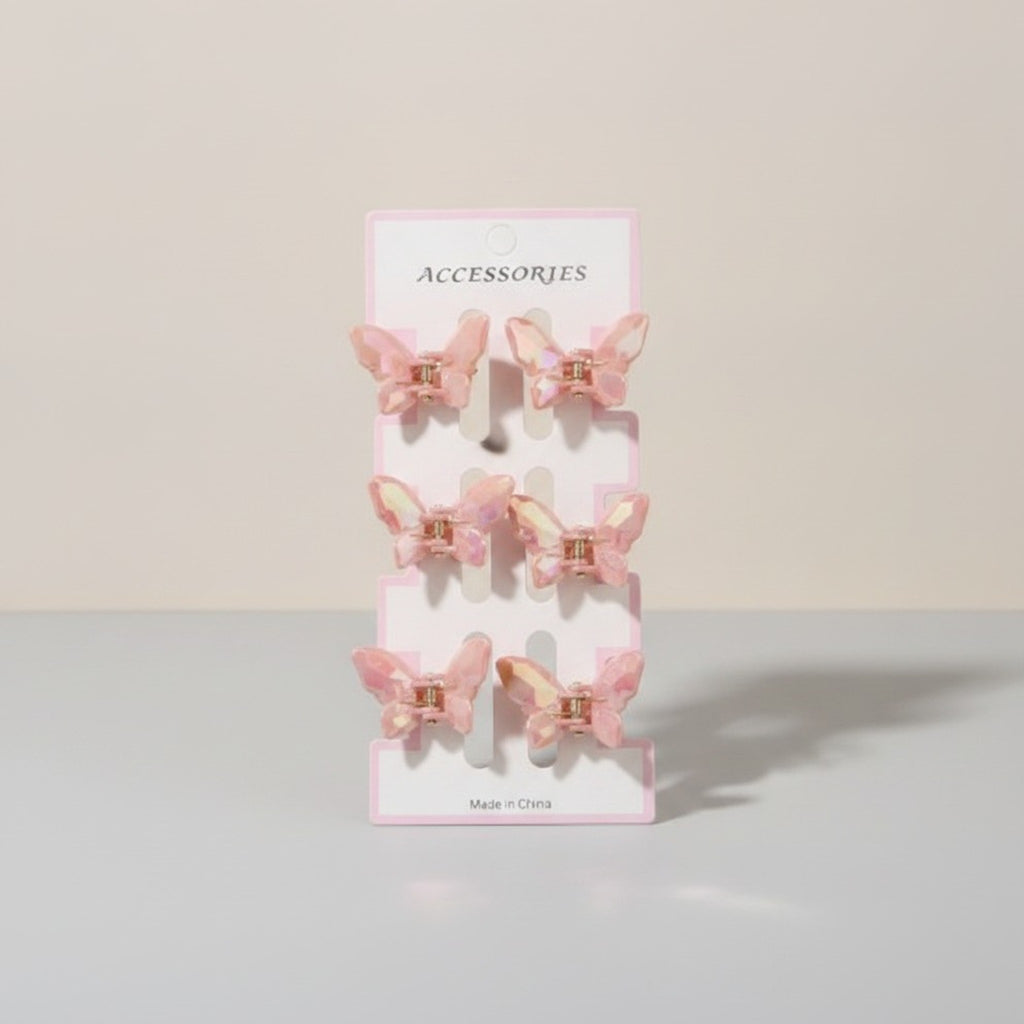 Mini Butterfly Claw Hair Clips – hair accessories (view 3)