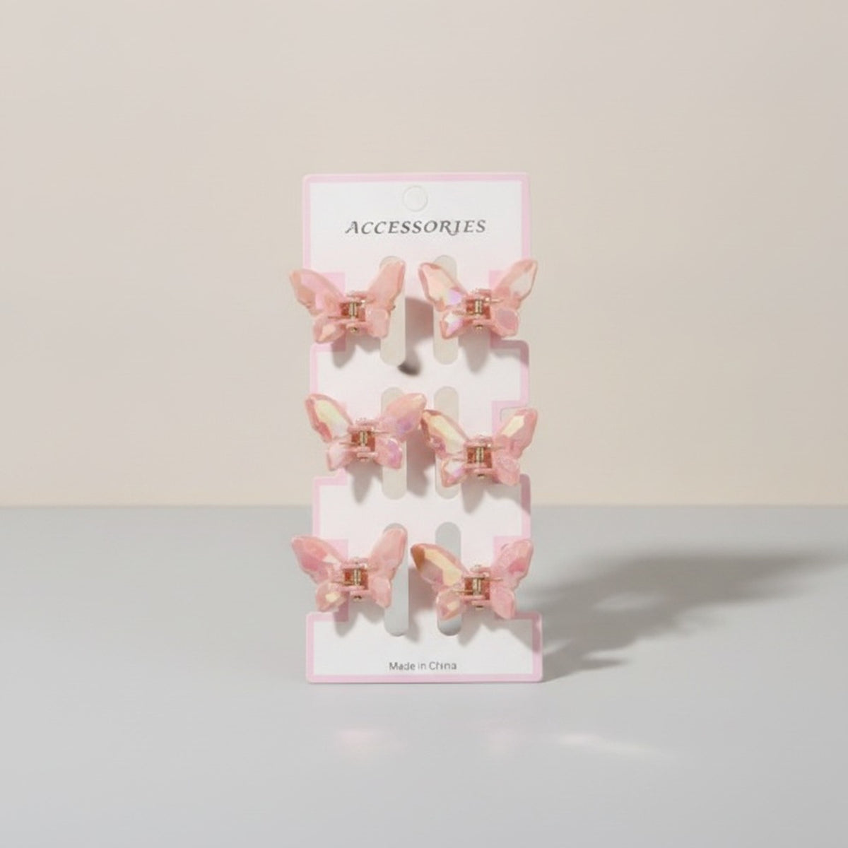Mini Butterfly Claw Hair Clips – hair accessories (view 3)