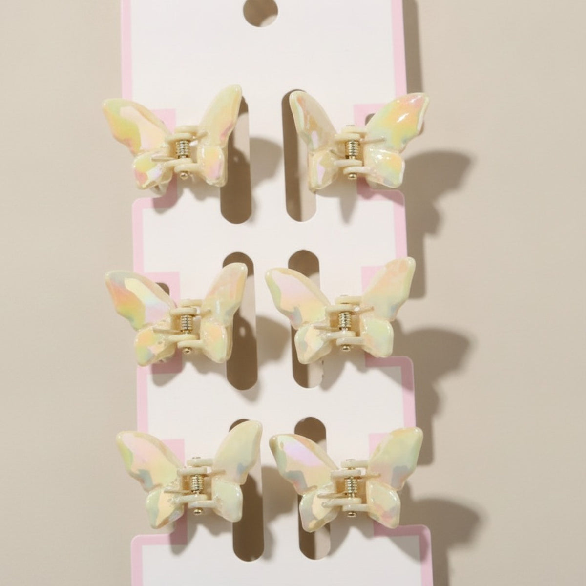 Mini Butterfly Claw Hair Clips – hair accessories (view 4)