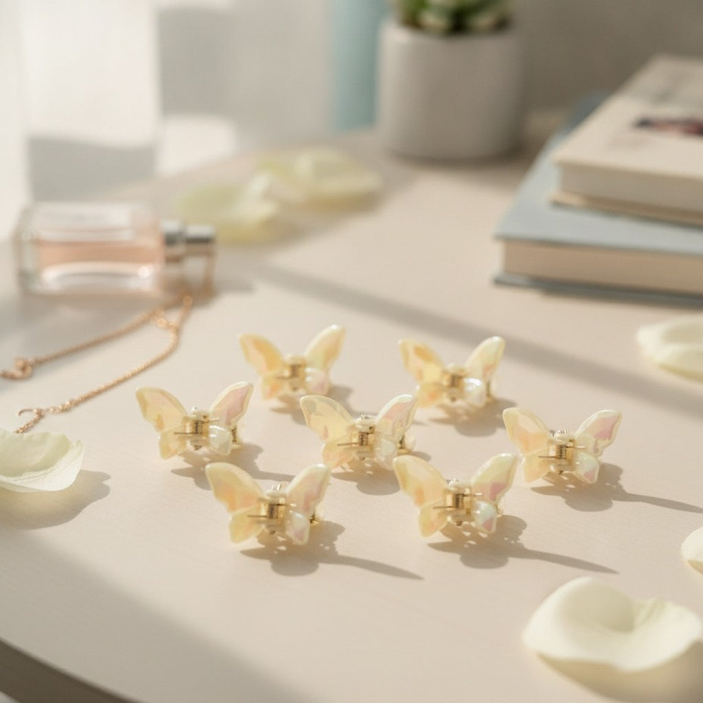 Mini Butterfly Claw Hair Clips – hair accessories (view 5)
