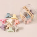 Mini Matte Hair Claw Clips Set – hair accessories (view 1)
