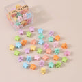 Assorted Mini Flower Hair Claw Clips Set – hair accessories (view 1)