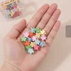 Assorted Mini Flower Hair Claw Clips Set – hair accessories (view 5)