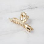 Snake Claw Hair Clip Gold – hair accessories (view 3)