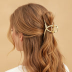 Snake Claw Hair Clip Gold – hair accessories (view 2)