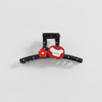 Red Flower Heart Claw Hair Clip – hair accessories (view 1)