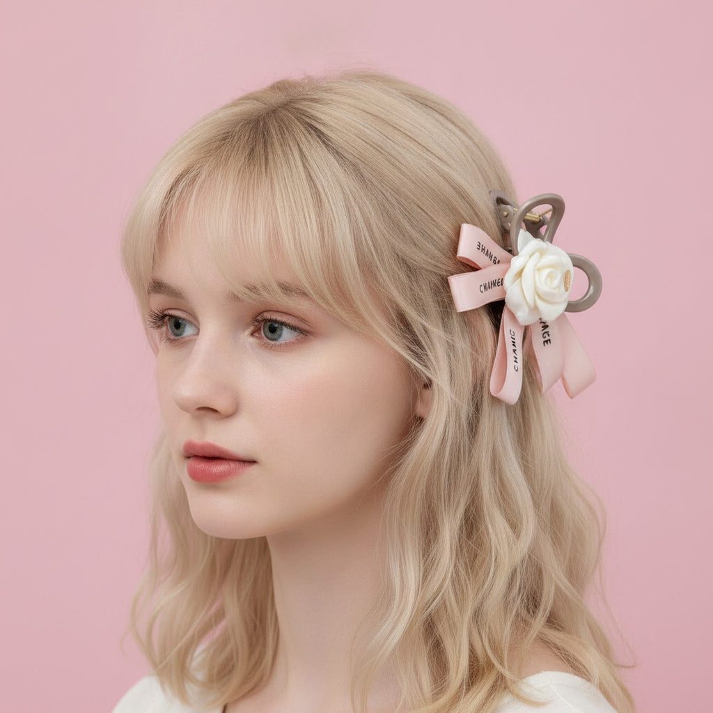 Pink Hair Claw HCWWY0023 – hair accessories (view 3)
