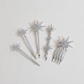 Silver Star Rhinestone Hair Accessories (view 1)