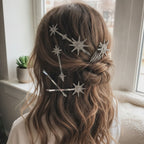 Silver Star Rhinestone Hair Accessories (view 2)