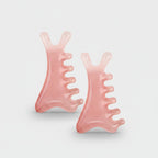 Pink Claw Hair Clips Set