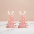 Pink Claw Hair Clips Set – Korean beauty tool (view 1)