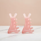 Pink Claw Hair Clips Set – Korean beauty tool (view 1)